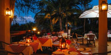 Blue Tropic Restaurant at Bequia Beach Hotel, Grenadines